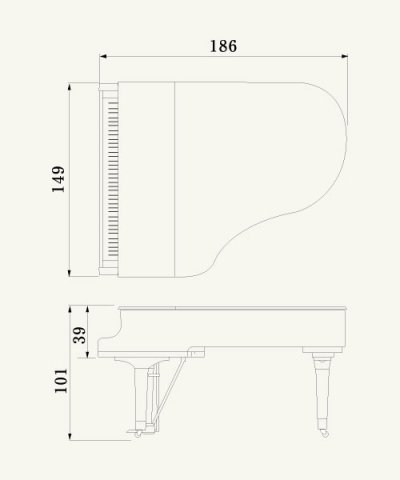 画像2: 【送料別・代引不可】YAMAHA　C Traditional シリーズ C3TD