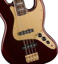 画像4: Squier by Fender　40th Anniversary Jazz Bass Gold Edition Ruby Red Metallic