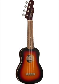 Fender　Venice Soprano Ukulele 2-Color Sunburst