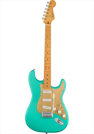 画像1: Squier by Fender　40th Anniversary Stratocaster, Vintage Edition Satin Sea Foam Green