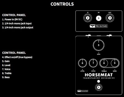 画像6: PRS (Paul Reed Smith)　HORSEMEAT -TRANSPARENT OVERDRIVE-
