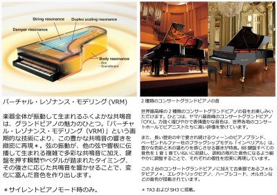 画像5: 【送料別・代引不可】YAMAHA SILENT Piano YUS3SH3