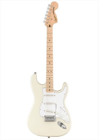 画像1: Squier by Fender　Affinity Series Stratocaster Olympic White