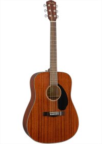 Fender　CD-60S Dreadnought, All-Mahogany