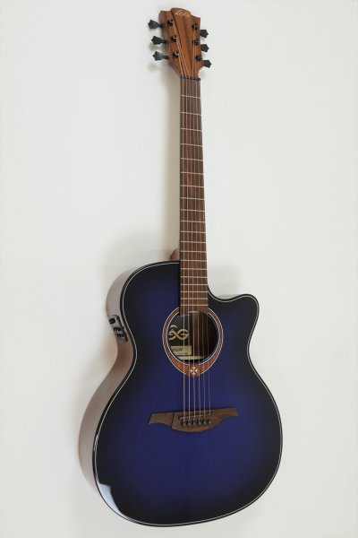 画像1: LAG Guitars　Tricolore T-BLUE-ACE