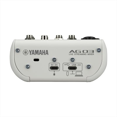 画像3: YAMAHA　3チャンネルライブストリーミングミキサー AG03MK2 White