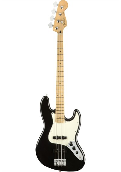 画像1: Fender　Player Jazz Bass MN Black