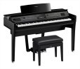 画像1: 【送料別・代引不可・北九州市近辺のみ】YAMAHA　Clavinova CVP-909PE 黒鏡面艶出し (1)