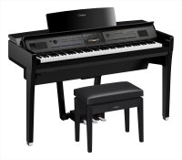 【送料別・代引不可・北九州市近辺のみ】YAMAHA　Clavinova CVP-909PE 黒鏡面艶出し