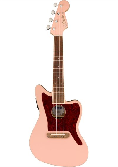 画像1: Fender　Fullerton Jazzmaster Uke Shell Pink