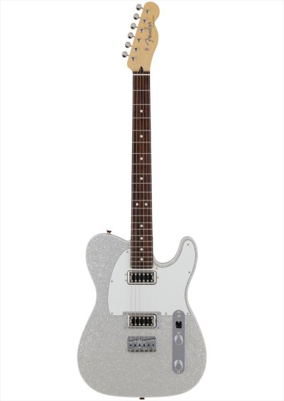 画像1: Fender　Made in Japan Limited Sparkle Telecaster Silver