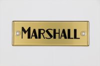Marshall　LOGO00028 ロゴマーク Plexi 小