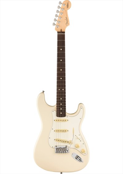 画像1: Fender　Jeff Beck Stratocaster Olympic White