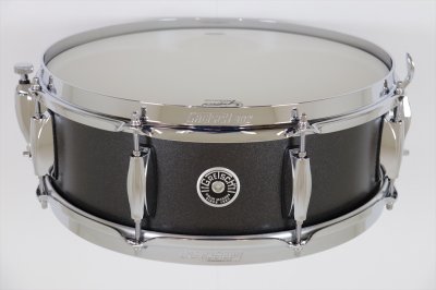 画像1: Gretsch Drums　5"x14" Brooklyn Satin Black Metallic - GBSL0514S8CL