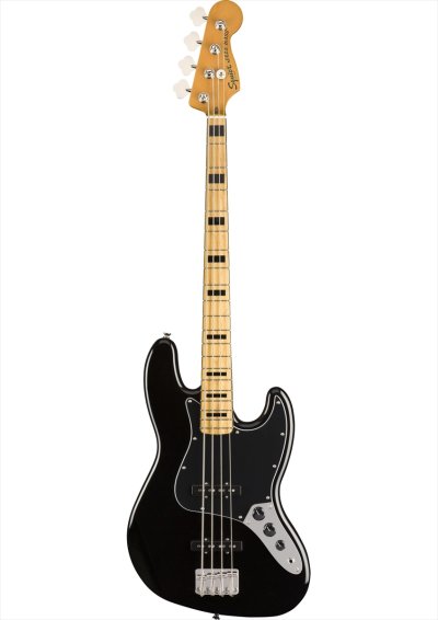 画像1: Squier by Fender　Classic Vibe '70s Jazz Bass Black