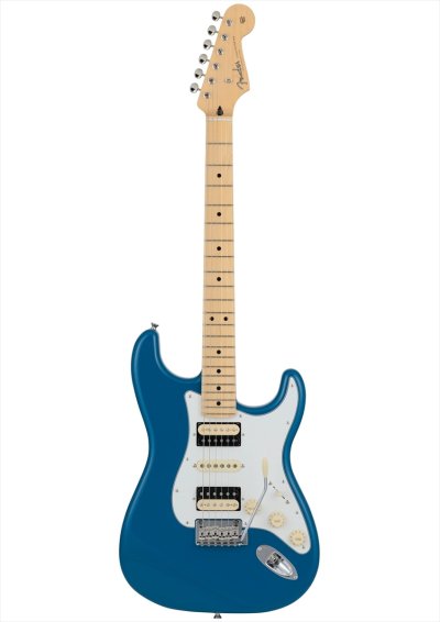 画像1: Fender　2024 Collection, Made in Japan Hybrid II Stratocaster HSH Forest Blue