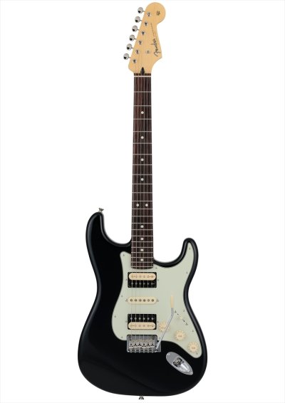 画像1: Fender　2024 Collection, Made in Japan Hybrid II Stratocaster HSH Black