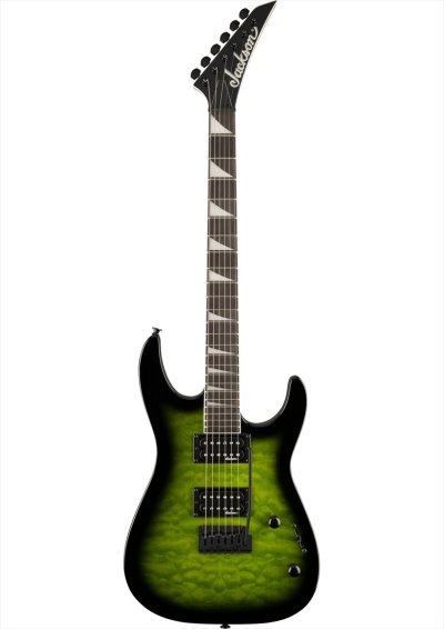 画像1: Jackson　JS SERIES DINKY JS20 DKQ 2PT Transparent Green Burst