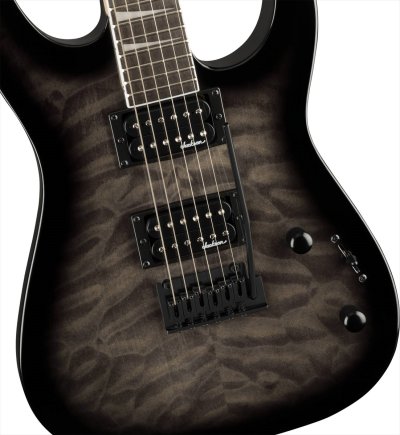 画像4: Jackson　JS SERIES DINKY JS20 DKQ 2PT Transparent Black Burst
