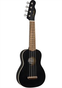 Fender　Venice Soprano Ukulele Black