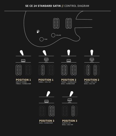 画像9: PRS (Paul Reed Smith)　SE CE 24 Standard Satin Metallic Silver 【2024年製】