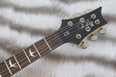 画像4: PRS (Paul Reed Smith)　SE Swamp Ash CE 24 "Sandblasted" LTD / Sandblasted White 【2024年製】