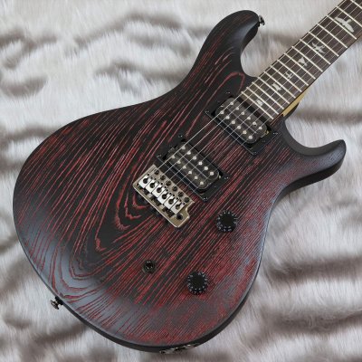 画像1: PRS (Paul Reed Smith)　SE Swamp Ash CE 24 "Sandblasted" LTD / Sandblasted Red 【2024年製】