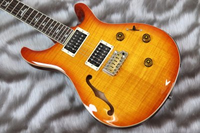 画像8: PRS (Paul Reed Smith) SE Custom 24 Semi-Hollow Piezo Vintage Sunburst 【2024年製】