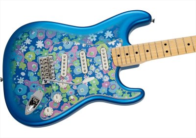 画像3: Fender　Made in Japan Limited Stratocaster Blue Flower