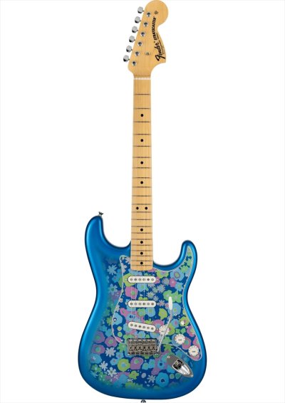 画像1: Fender　Made in Japan Limited Stratocaster Blue Flower