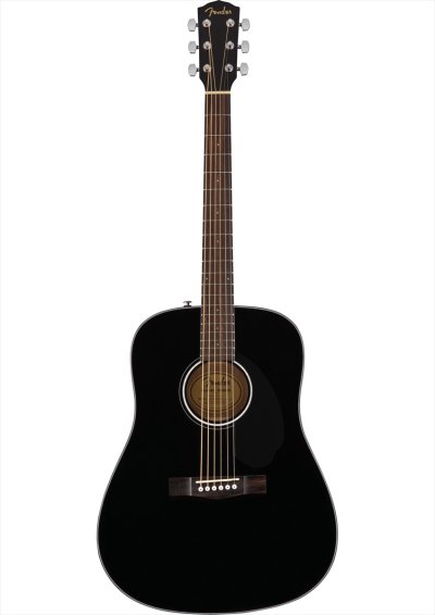 画像1: Fender　CD-60S Dreadnought Black