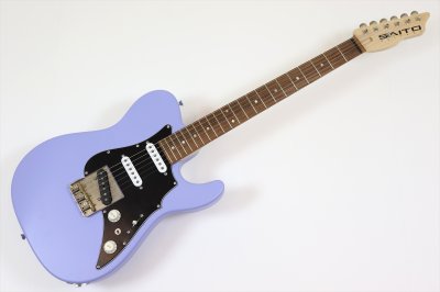 画像2: SAITO GUITARS　SR-22T-Plus Berry 【長期展示品特価】
