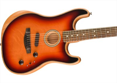 画像4: Fender　American Acoustasonic Stratocaster 3-Color Sunburst