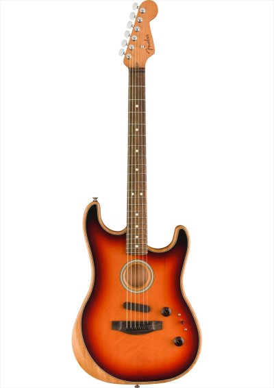 画像1: Fender　American Acoustasonic Stratocaster 3-Color Sunburst