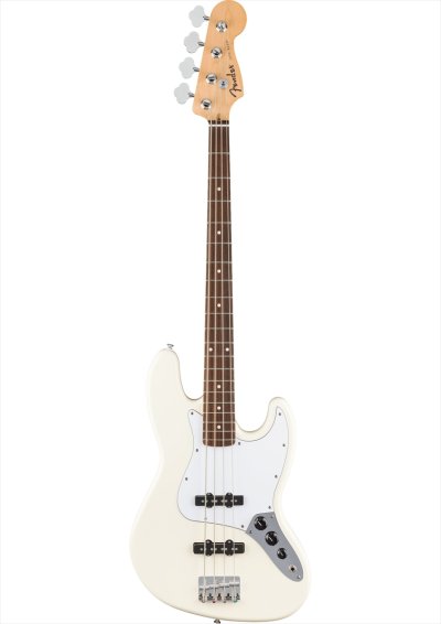 画像1: Fender　Standard Jazz Bass Olympic White