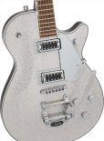 画像4: Gretsch　G5230T Electromatic Sparkle Jet FT Single-Cut with Bigsby, Laurel Fingerboard, Silver Sparkle