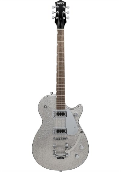 画像1: Gretsch　G5230T Electromatic Sparkle Jet FT Single-Cut with Bigsby, Laurel Fingerboard, Silver Sparkle
