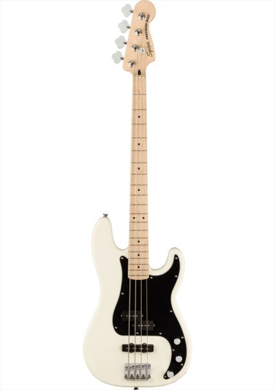 画像1: Squier by Fender　Affinity Series Precision Bass PJ Olympic White