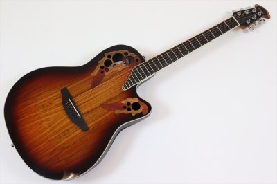 画像2: Ovation　Celebrity Elite Plus CE48P-KOAB Koa Burst