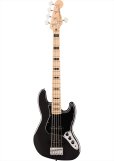 画像1: Squier by Fender　Affinity Series Active Jazz Bass V Black Metallic (1)