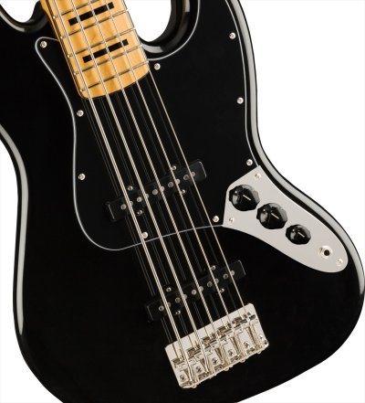 画像4: Squier by Fender Classic Vibe '70s Jazz Bass V Black