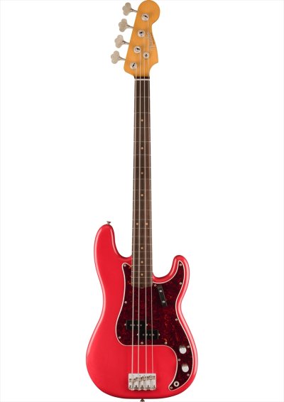 画像1: Fender　Limited Edition Vintera II Road Worn '60s Precision Bass Fiesta Red