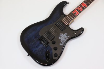 画像3: Fender Made in Japan Godzilla Stratocaster, Rosewood Fingerboard, Godzilla Blue