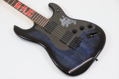 画像8: Fender Made in Japan Godzilla Stratocaster, Rosewood Fingerboard, Godzilla Blue
