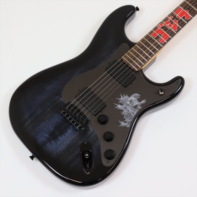 画像1: Fender Made in Japan Godzilla Stratocaster, Rosewood Fingerboard, Godzilla Blue