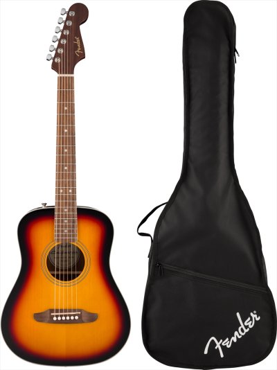 画像6: Fender　California Standard Redondo Mini with Bag 3-Color Sunburst