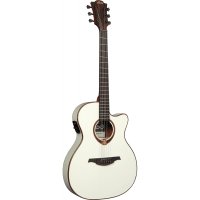 LAG Guitars　 Tramontane T118ASCE-IVO Auditorium slim Cutaway Acoustic-Electric Ivory