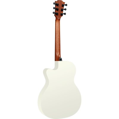 画像4: LAG Guitars　 Tramontane T118ASCE-IVO Auditorium slim Cutaway Acoustic-Electric Ivory