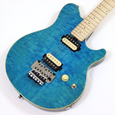 画像1: Sterling by MUSICMAN　SBMM AX40-TBL-M Trans Blue