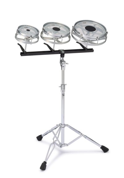 画像1: REMO　ROTO TOM SET BL-0680-00（6" / 8" / 10"）スタンド付き 3点セット